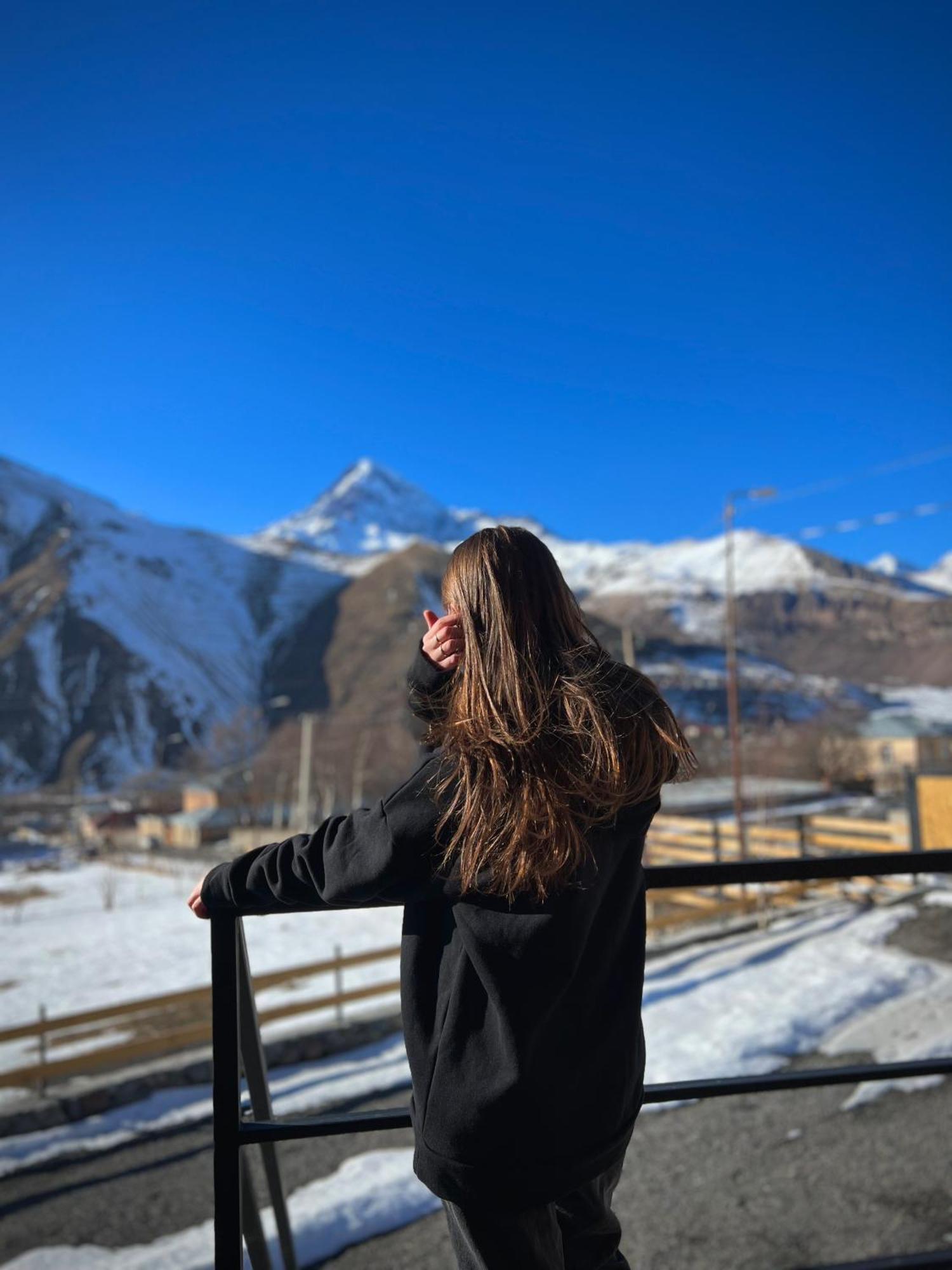 Sunset Cottage Kazbegi Bagian luar foto